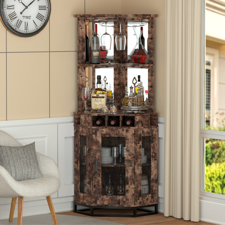 Holly & martin hentz deals corner bar cabinet